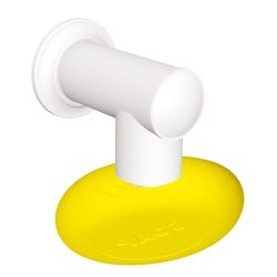 Mydelniczka magnes - uchwyt magnetyczny do kostki mydła ANDEX Classic biały032B