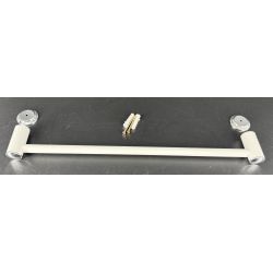 Wieszak rurka 50cm ANDEX Classic 002/50/BC biały/chrom