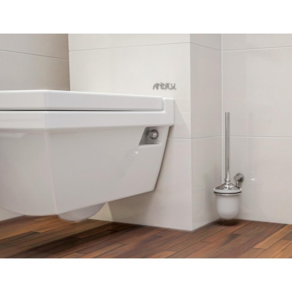 Szczotka wc z osłonką ANDEX Sanibella 543CC chrom