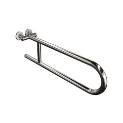 Uchwyt półokrągły Ø25 stały 60cm ANDEX Bez Barier 800CC stal nierdzewna polerowana