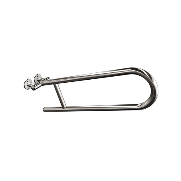Uchwyt półokrągły Ø25 uchylny 60cm ANDEX Bez Barier 801CC stal nierdzewna polerowana