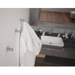 Wieszak pojedynczy z rowkiem długość 4cm ANDEX Norwegian 469SG stal nierdzewna polerowana