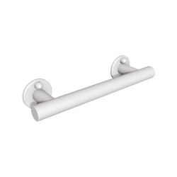 Uchwyt prosty prysznicowy 27cm Ø25 ANDEX Bez Barier 804/270B stal nierdzewna biały