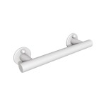 Uchwyt prosty prysznicowy 27cm Ø25 ANDEX Bez Barier 804/270B stal nierdzewna biały