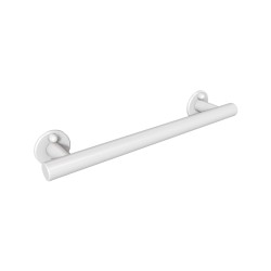 Uchwyt prosty prysznicowy 37cm ANDEX Bez Barier 804/370/B stal nierdzewna biały
