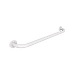 Uchwyt prosty 60cm Ø25 ANDEX Bez Barier 822/60B stal nierdzewna biały