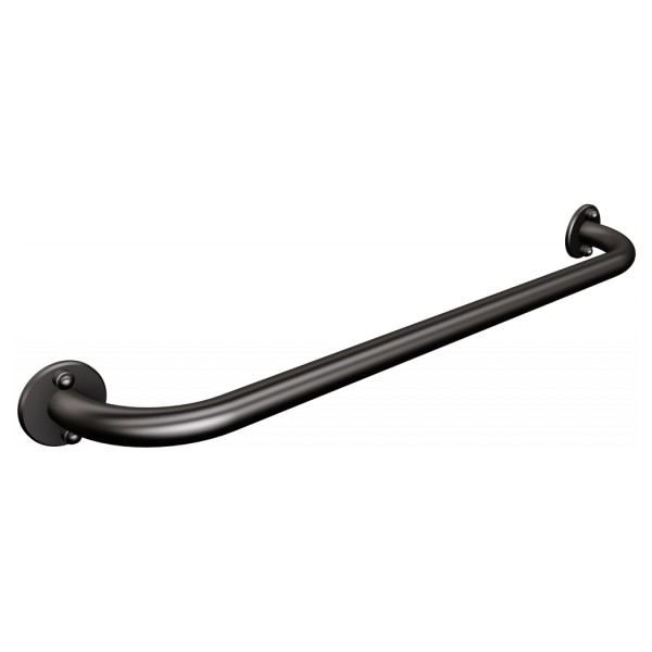 Uchwyt prosty 60cm Ø25 ANDEX Bez Barier 822/60/NG stal nierdzewna czarny