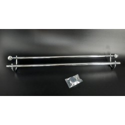 Wieszak 2-u rurkowy 60 cm ANDEX Classic 029/60/CC chrom