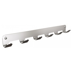 Wieszak 6-hakowy ANDEX Technic 329SG stal nierdzewna polerowana