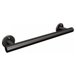 Uchwyt prosty prysznicowy 37cm Ø25 ANDEX Bez Barier 804/370NG stal nierdzewna czarny