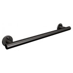 Uchwyt prosty prysznicowy 47cm ANDEX Bez Barier 804/470/NG stal nierdzewna czarny