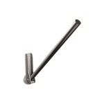 Uchwyt prosty Ø38 uchylny 85cm ANDEX Bez Barier 829CC stal nierdzewna polerowana