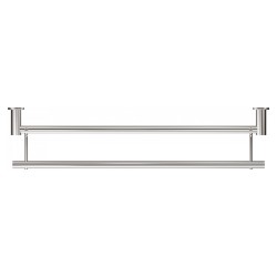 Wieszak 2-u rurkowy 50 cm ANDEX Sanibella 503CC chrom