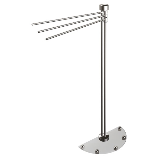 Wieszak prętowy stojący ANDEX Classic W03CC chrom