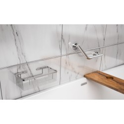 Koszyk prysznicowy prostokątny duży ANDEX Classic 085CC chrom