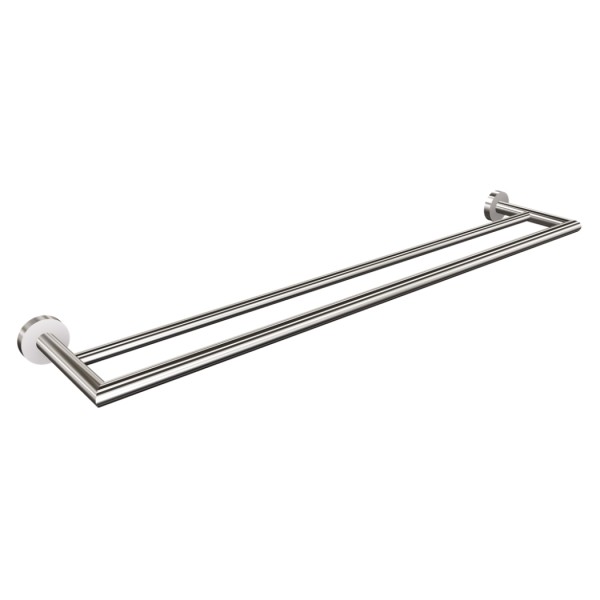 Wieszak 2-u rurkowy długość 60 cm ANDEX Norwegian 453SG stal nierdzewna polerowana