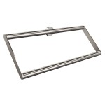 Wieszak na ręczniki z podkładkami 15x40cm ANDEX Norwegian 481SG stal nierdzewna polerowana