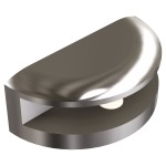 Uchwyt półki szklanej (szkło 8mm) ANDEX 061/55/CC chrom