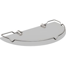 Półka szklana półokrągła z ramką ANDEX Classic 065CC chrom